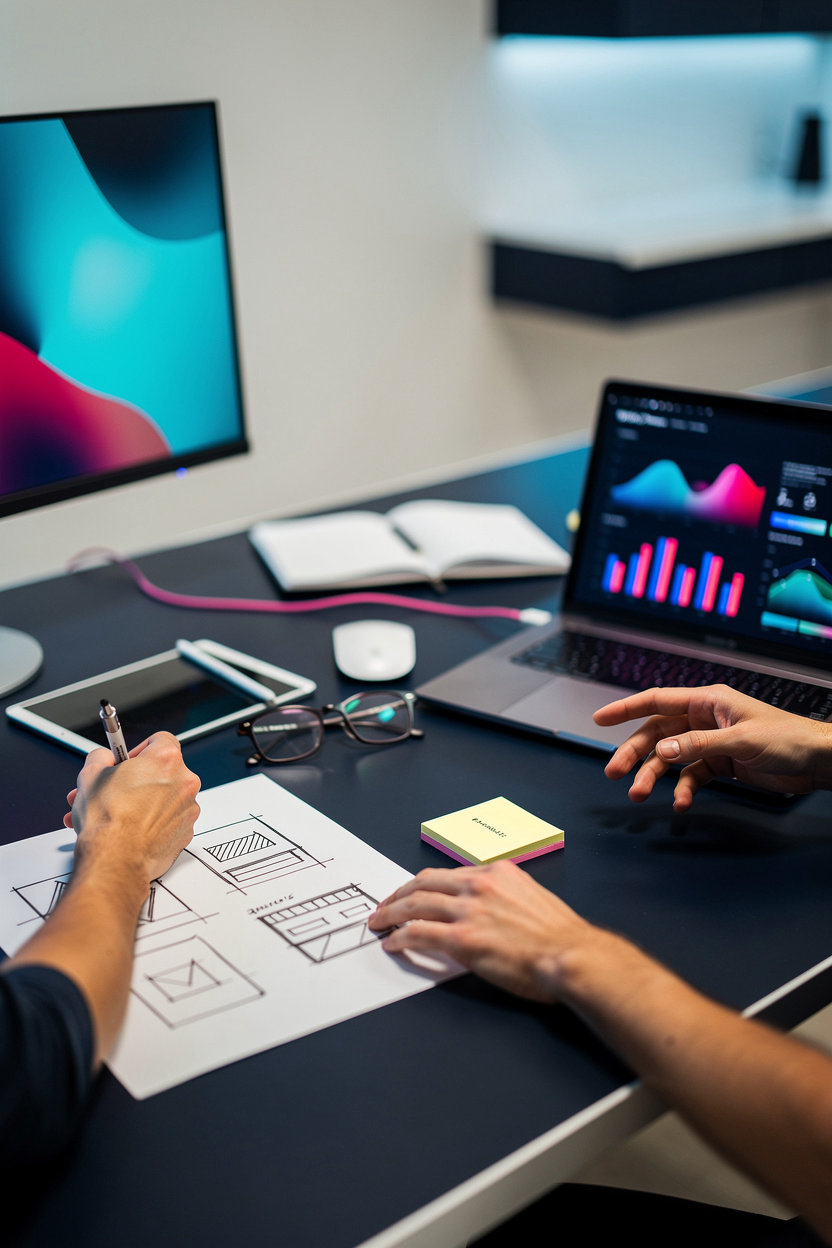 weblys – Justin Castor und Martin Vogt, Gründer der Boutique-Agentur für Website Design und Web Analytics in Dünfus